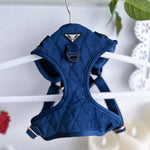 Meet Me At Midnight Blue Velvet Harness