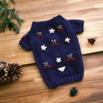 Daisies & Cherries Lightweight Turtleneck Sweater