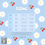 Daisies & Cherries Lightweight Turtleneck Sweater