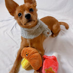 Croissant Squeaky Toy